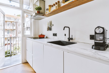 Cocina pequeña de Madrid reformada